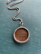 Load image into Gallery viewer, 100% OF SALE TO OPERATION OLIVE BRANCH - Bundle #1: 1945 Palestine Coin Pendant Necklace, Marcasite Peacock Earrings, Small Sterling Pencil Pendant and 1933 Valkyrie World’s Fair Spoon Ring
