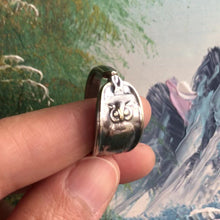 Load and play video in Gallery viewer, Dainty Owl Spoon Ring, Size 8.
