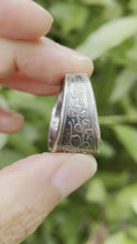 Load and play video in Gallery viewer, Peter Rabbit Spoon Ring ONE OF A KIND
