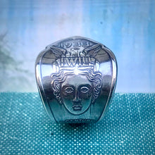 Load image into Gallery viewer, 1933 Valkyrie World’s Fair Spoon Ring
