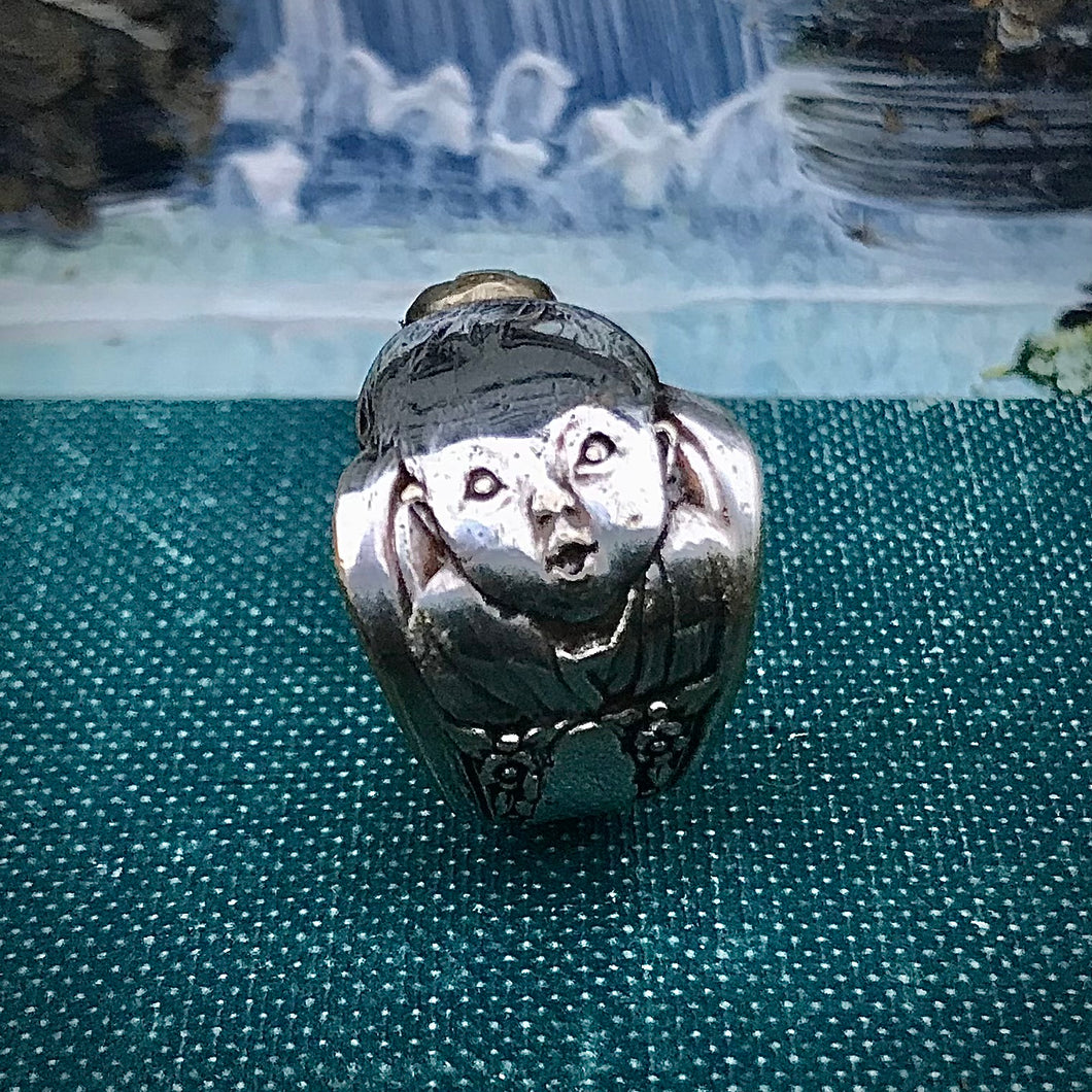 Adorable Gerber Baby Spoon Ring, Size 6.5.